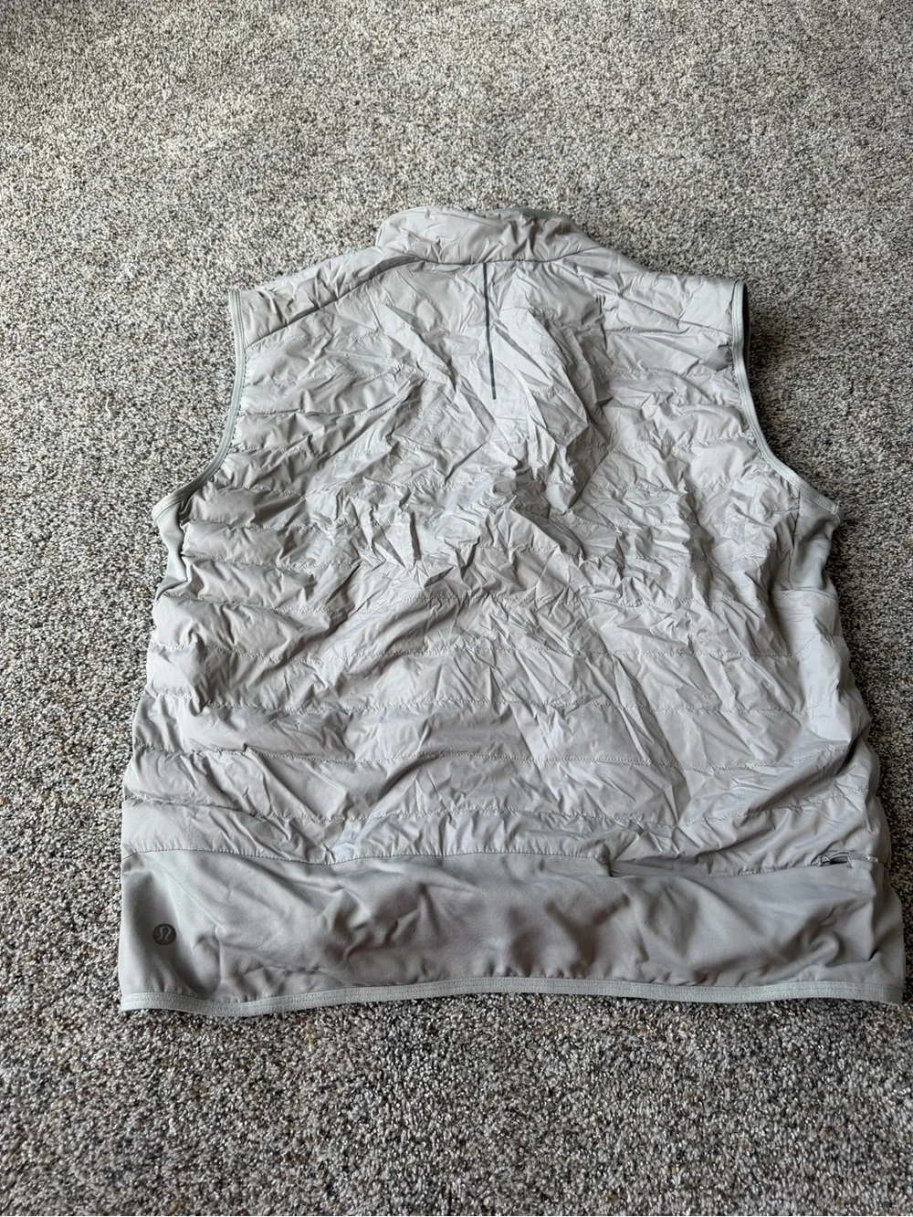 Lululemon Down For It All Vest Men's XXL Gray PrimaLoft Insulated